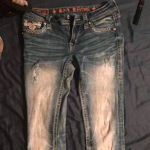 Women’s rock revival jeans